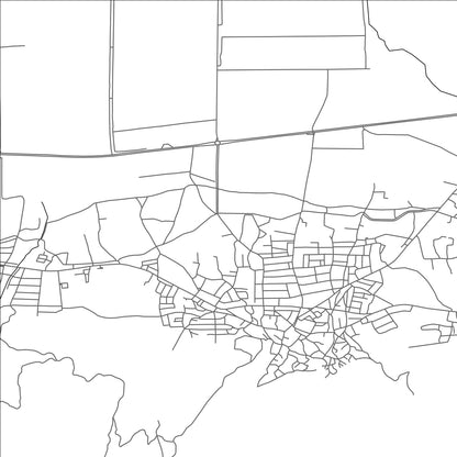 ROAD MAP OF KINIK, TÜRKIYE BY MAPBAKES