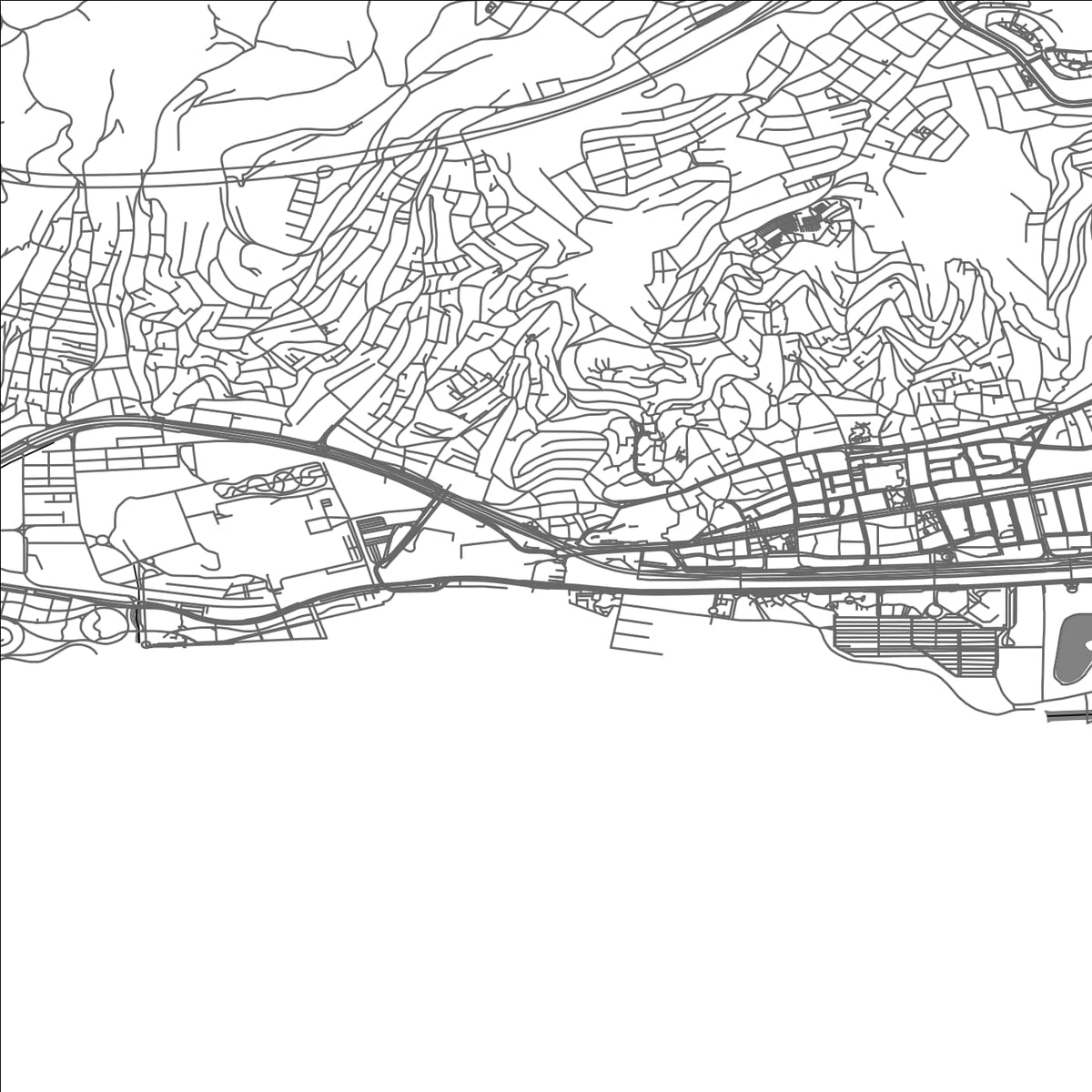 ROAD MAP OF KOCAELI, TÜRKIYE BY MAPBAKES