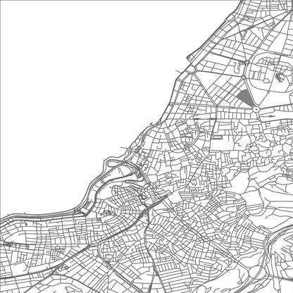 ROAD MAP OF KONAK, TÜRKIYE BY MAPBAKES