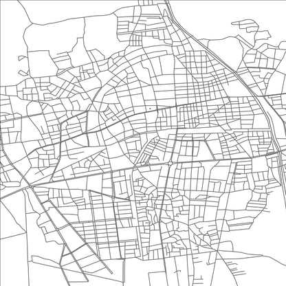 ROAD MAP OF NAZILLI, TÜRKIYE BY MAPBAKES