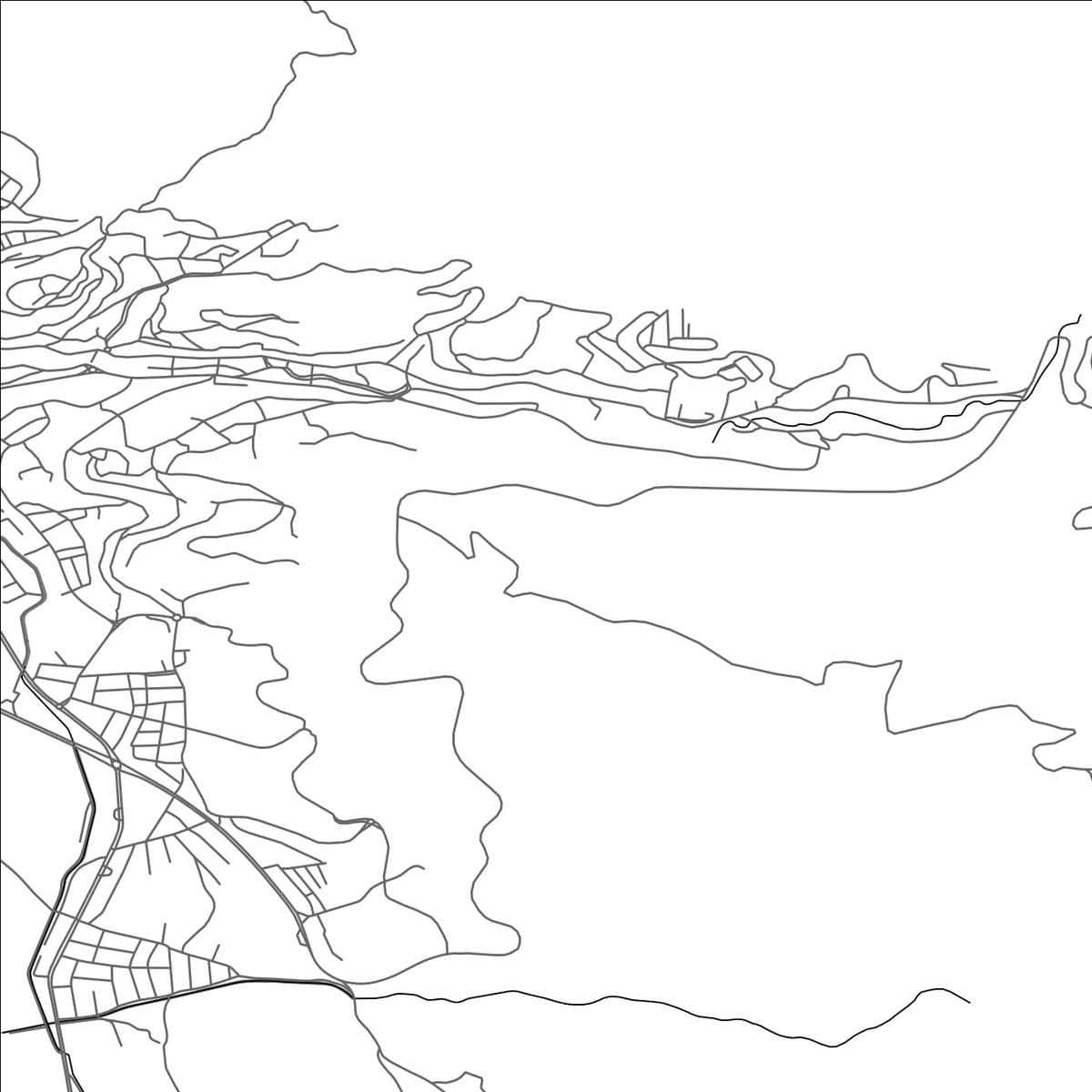 ROAD MAP OF NIKSAR, TÜRKIYE BY MAPBAKES