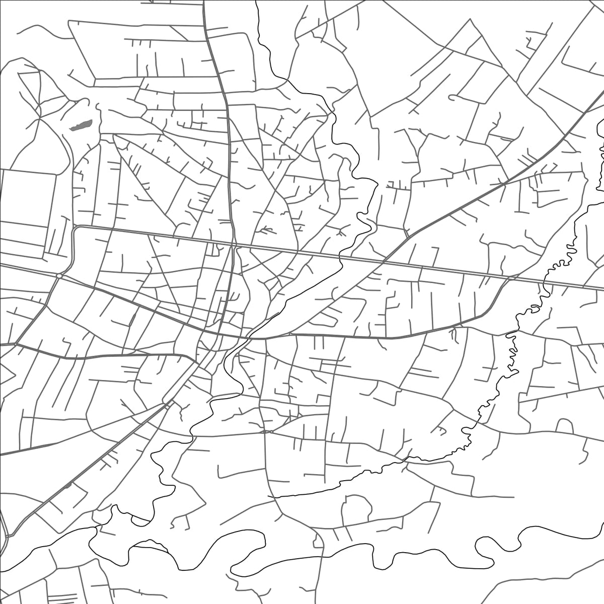 ROAD MAP OF PATNOS, TÜRKIYE BY MAPBAKES