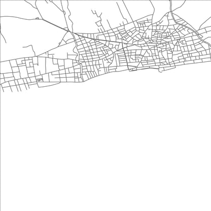 ROAD MAP OF SARKOY, TÜRKIYE BY MAPBAKES