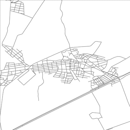 ROAD MAP OF SARUHANLI, TÜRKIYE BY MAPBAKES