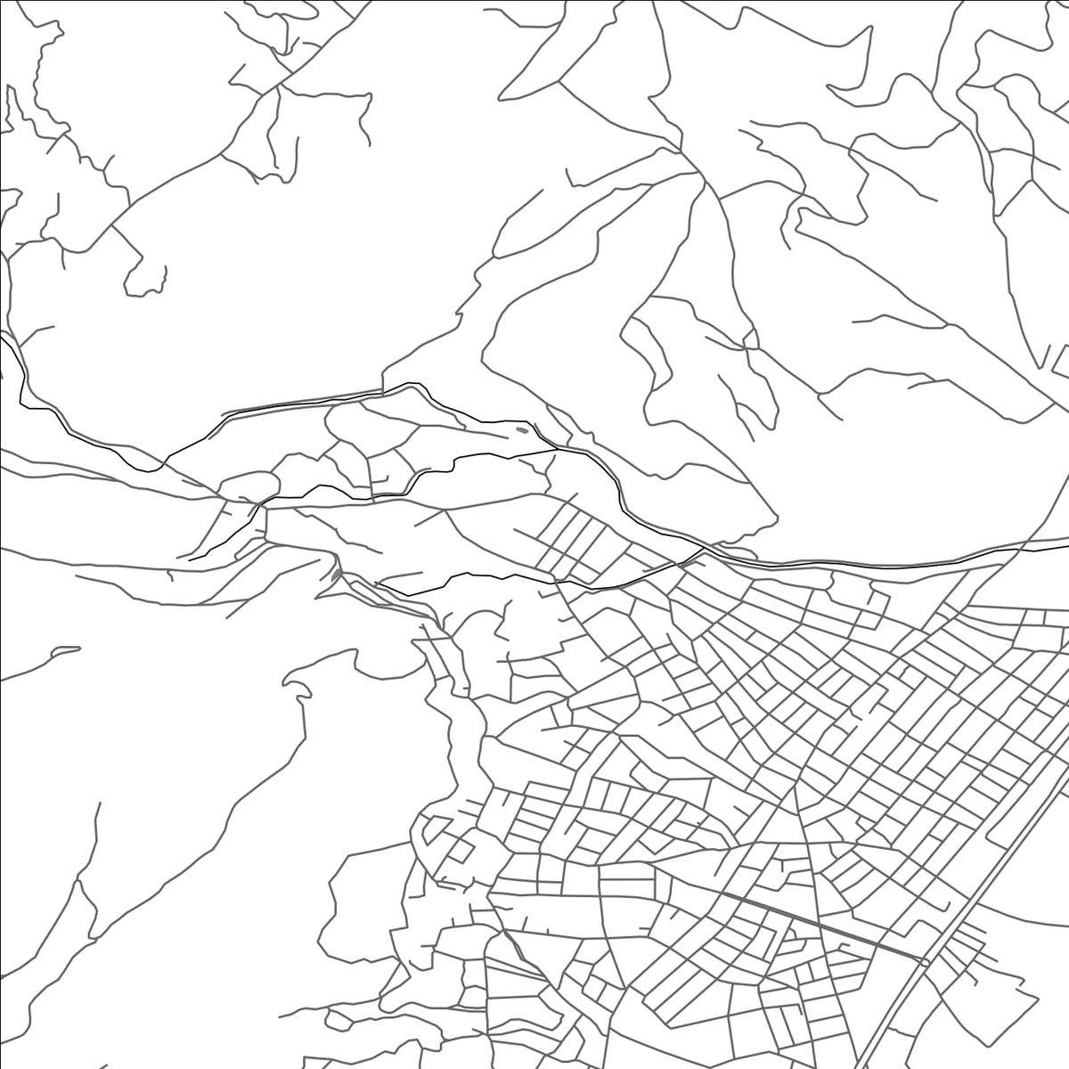 ROAD MAP OF SERINYOL, TÜRKIYE BY MAPBAKES