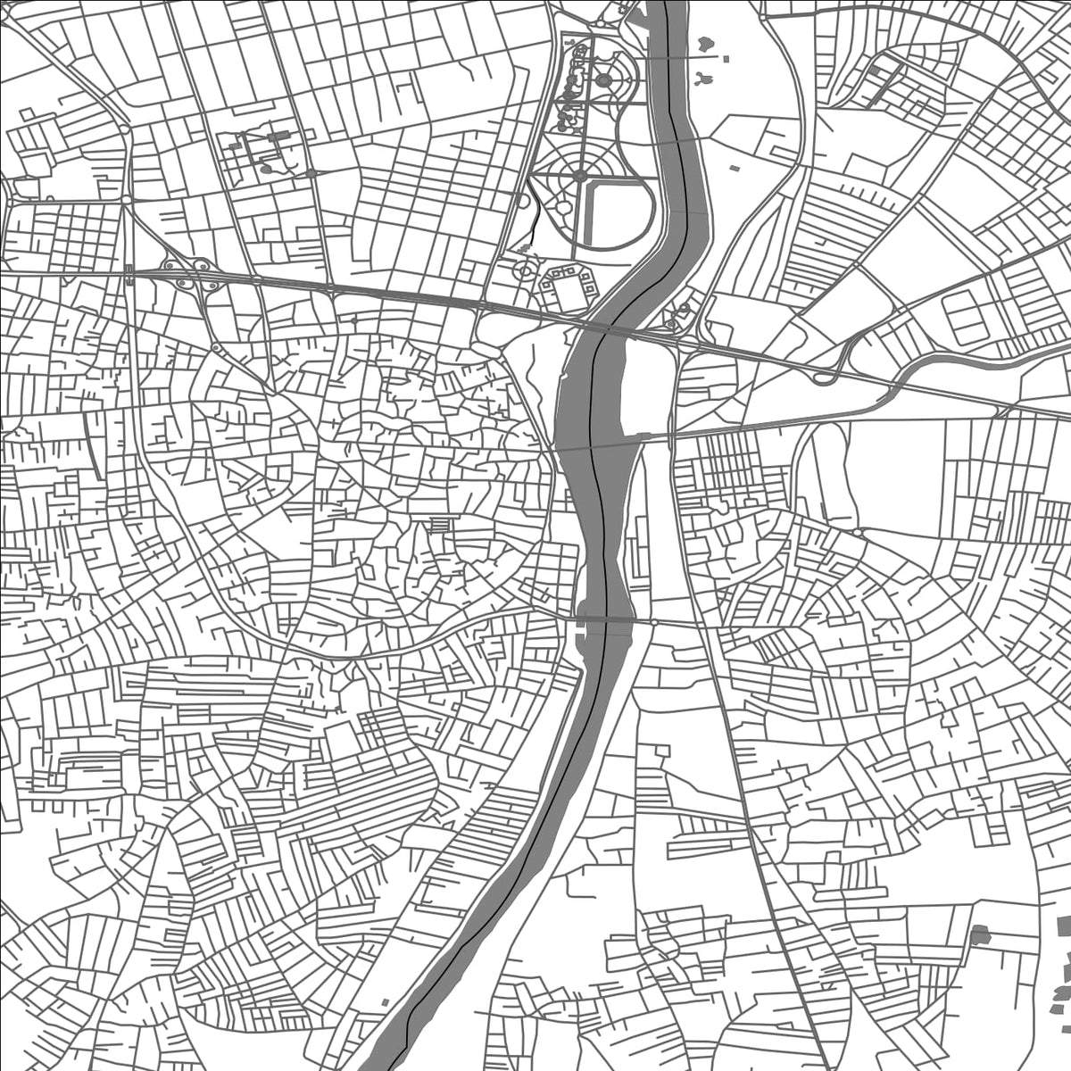 ROAD MAP OF SEYHAN, TÜRKIYE BY MAPBAKES