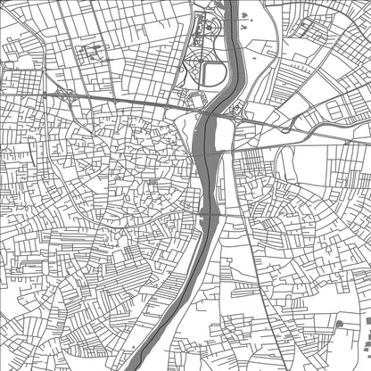 ROAD MAP OF SEYHAN, TÜRKIYE BY MAPBAKES