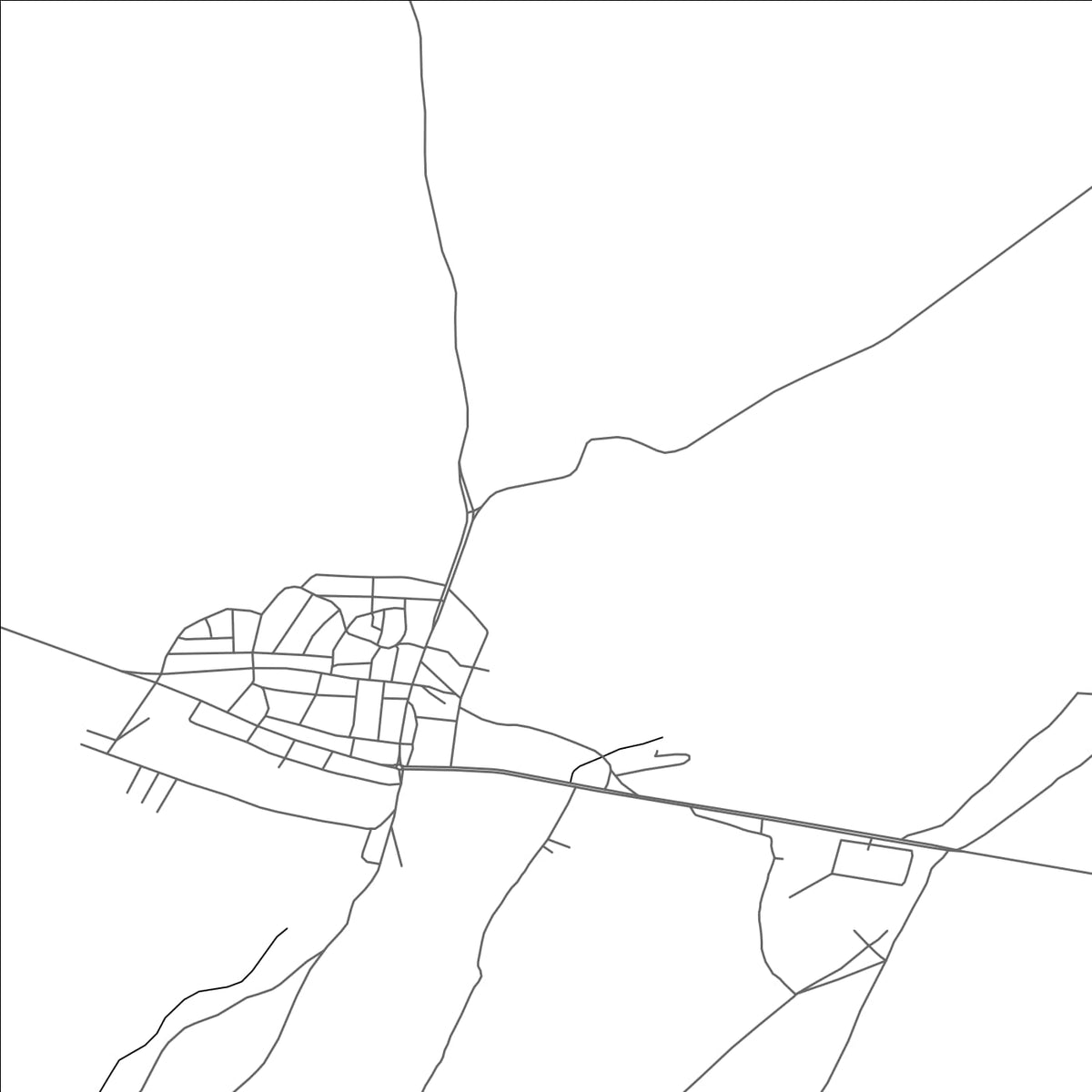 ROAD MAP OF SINANPASA, TÜRKIYE BY MAPBAKES