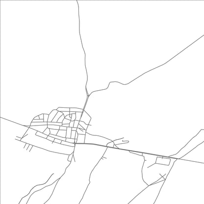 ROAD MAP OF SINANPASA, TÜRKIYE BY MAPBAKES