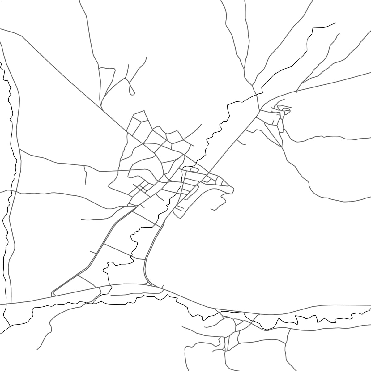 ROAD MAP OF SIRAN, TÜRKIYE BY MAPBAKES
