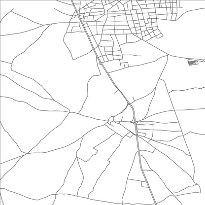 ROAD MAP OF SIVASLI, TÜRKIYE BY MAPBAKES