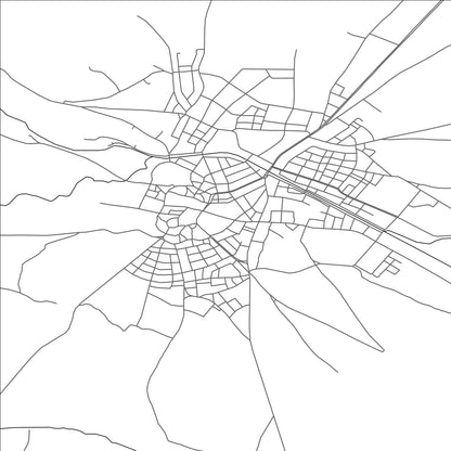 ROAD MAP OF SUHUT, TÜRKIYE BY MAPBAKES