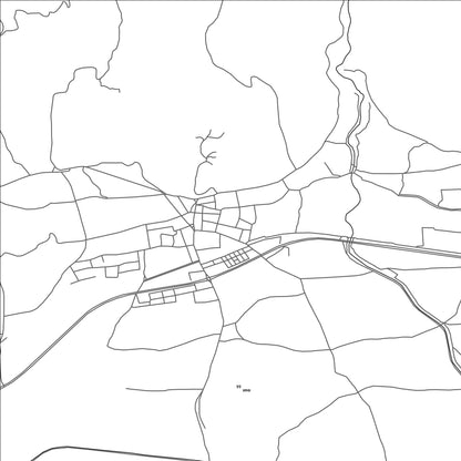 ROAD MAP OF SULTANHISAR, TÜRKIYE BY MAPBAKES