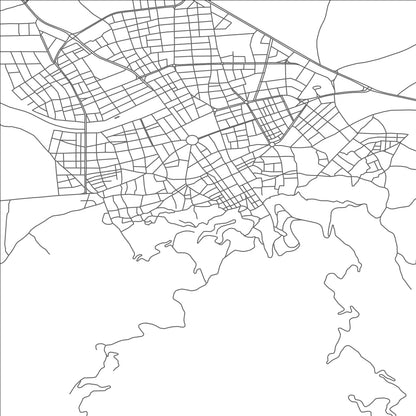 ROAD MAP OF TIRE, TÜRKIYE BY MAPBAKES