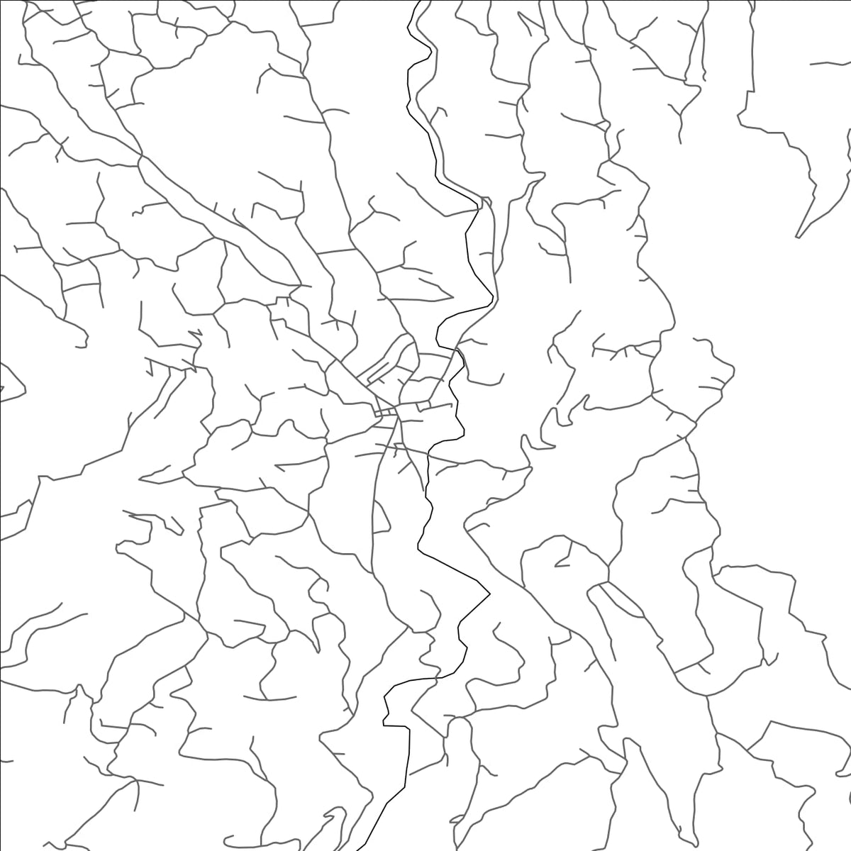 ROAD MAP OF TONYA, TÜRKIYE BY MAPBAKES