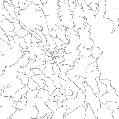 ROAD MAP OF TONYA, TÜRKIYE BY MAPBAKES
