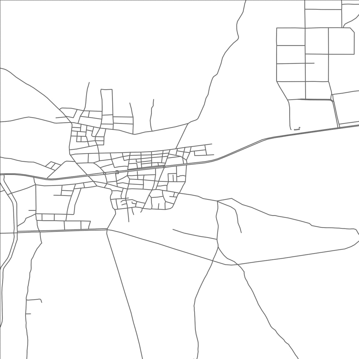 ROAD MAP OF UMURLU, TÜRKIYE BY MAPBAKES