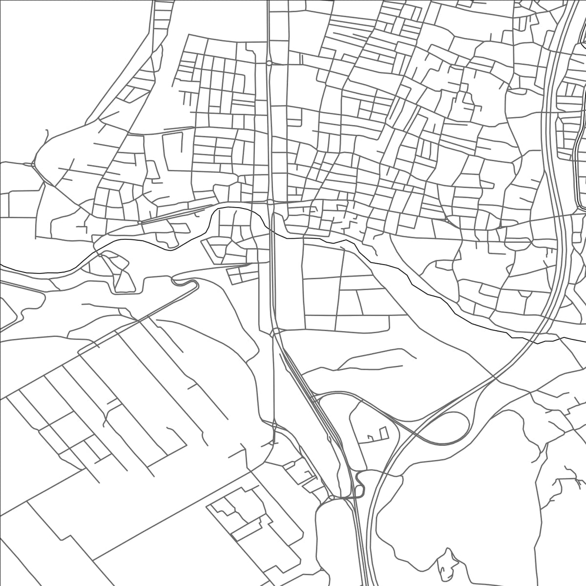 ROAD MAP OF YAKACIK, TÜRKIYE BY MAPBAKES