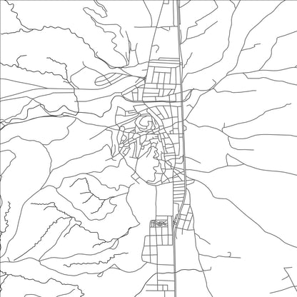 ROAD MAP OF YESILHISAR, TÜRKIYE BY MAPBAKES