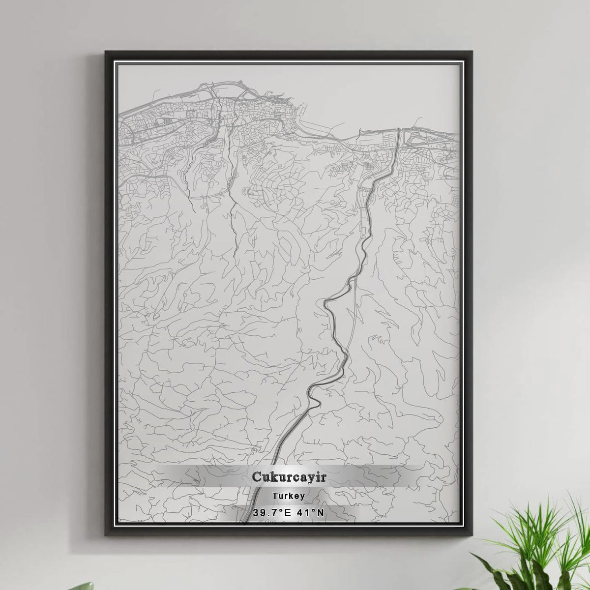 ROAD MAP OF CUKURCAYIR, TÜRKIYE BY MAPBAKES