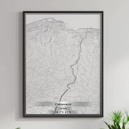 ROAD MAP OF CUKURCAYIR, TÜRKIYE BY MAPBAKES