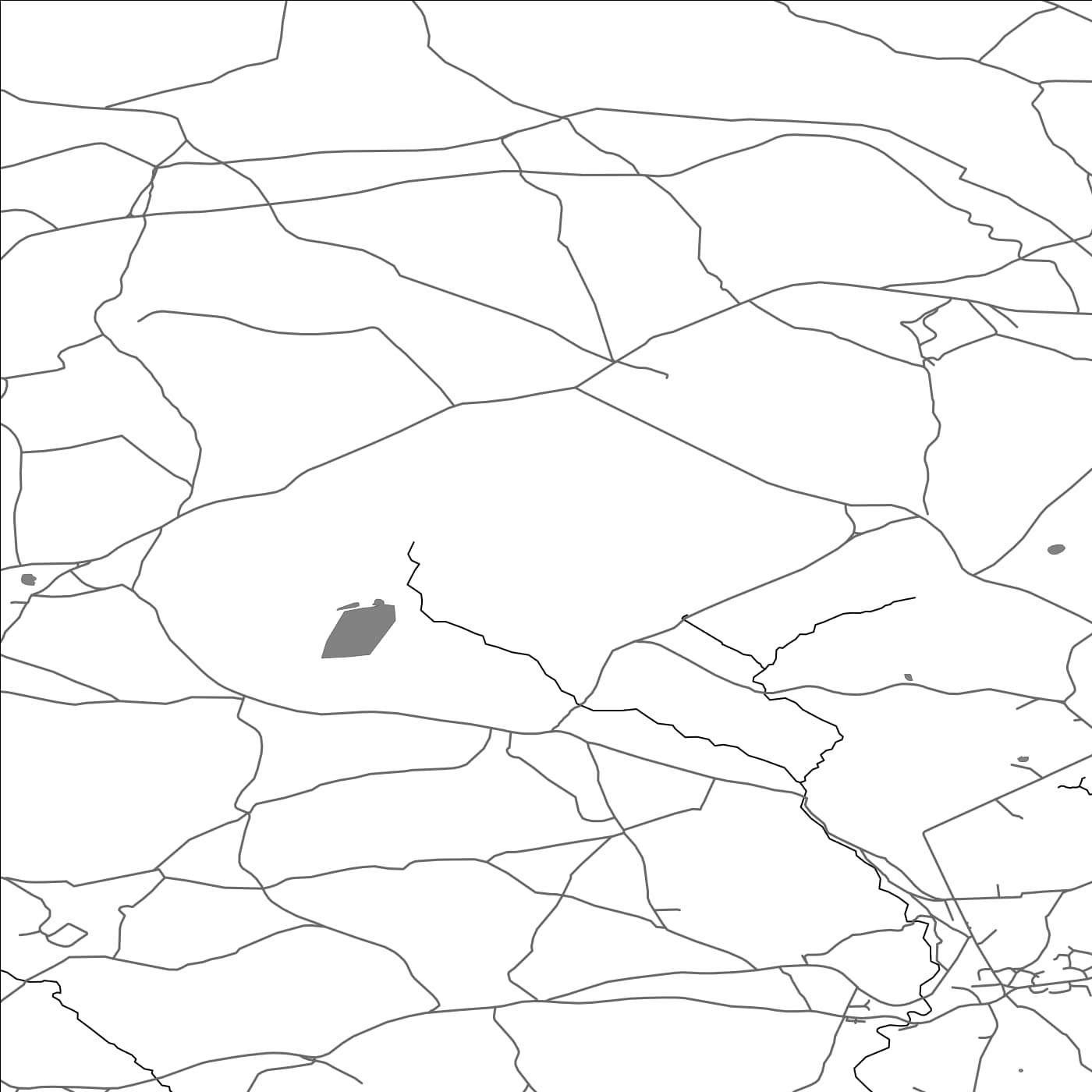 ROAD MAP OF AIGHTON, BAILEY AND CHAIGLEY, UNITED KINGDOM BY MAPBAKES