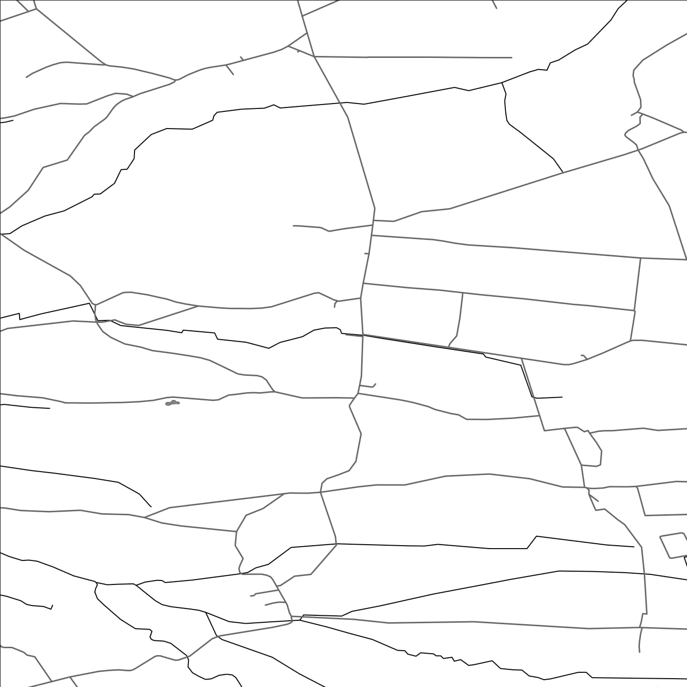 ROAD MAP OF AIKTON, UNITED KINGDOM BY MAPBAKES