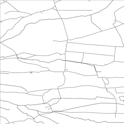 ROAD MAP OF AIKTON, UNITED KINGDOM BY MAPBAKES