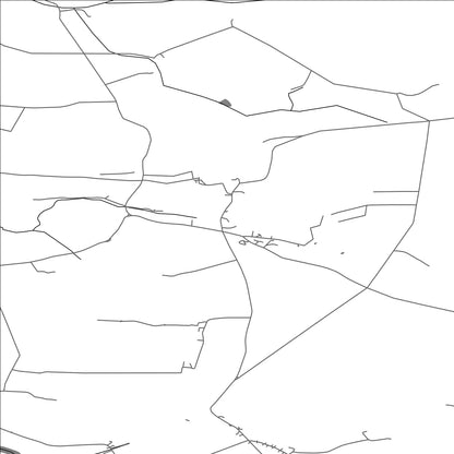 ROAD MAP OF AINSTABLE, UNITED KINGDOM BY MAPBAKES