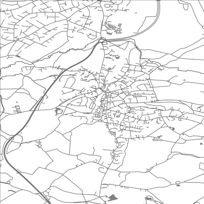 ROAD MAP OF ALDERLEY EDGE, UNITED KINGDOM BY MAPBAKES