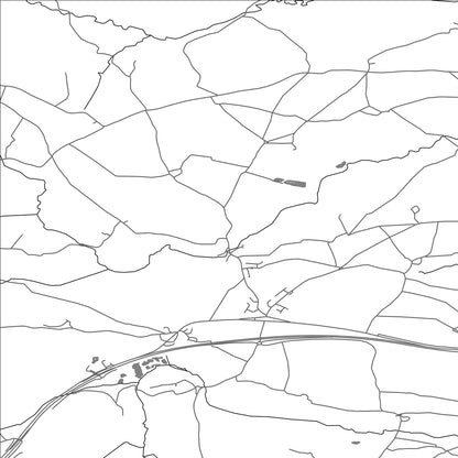 ROAD MAP OF ALTARNUN, UNITED KINGDOM BY MAPBAKES