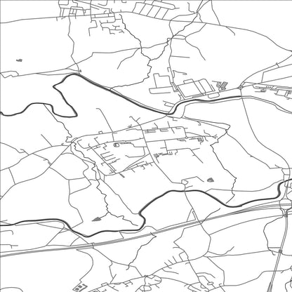 ROAD MAP OF ALTHAM, UNITED KINGDOM BY MAPBAKES