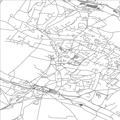 ROAD MAP OF AMERSHAM, UNITED KINGDOM BY MAPBAKES