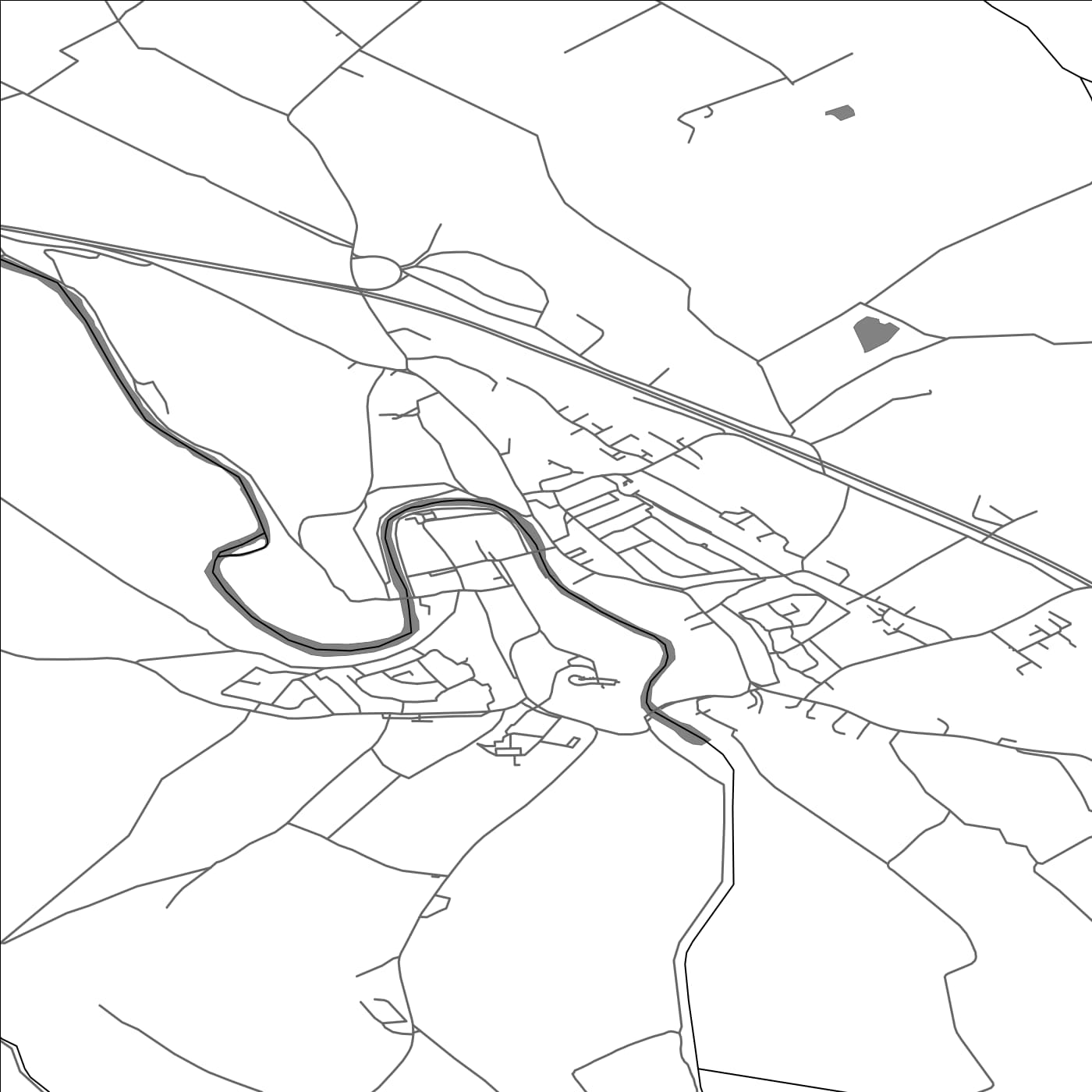 ROAD MAP OF APPLEBY-IN-WESTMORLAND, UNITED KINGDOM BY MAPBAKES