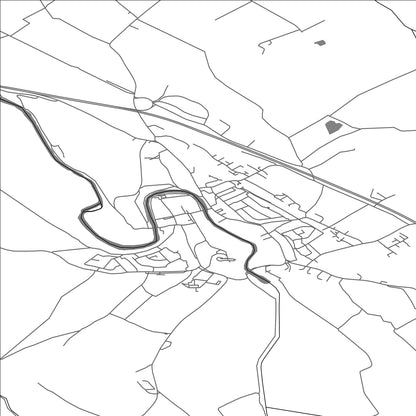 ROAD MAP OF APPLEBY-IN-WESTMORLAND, UNITED KINGDOM BY MAPBAKES