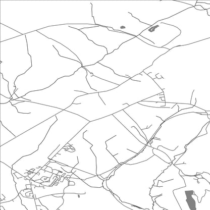 ROAD MAP OF ARLECDON AND FRIZINGTON, UNITED KINGDOM BY MAPBAKES