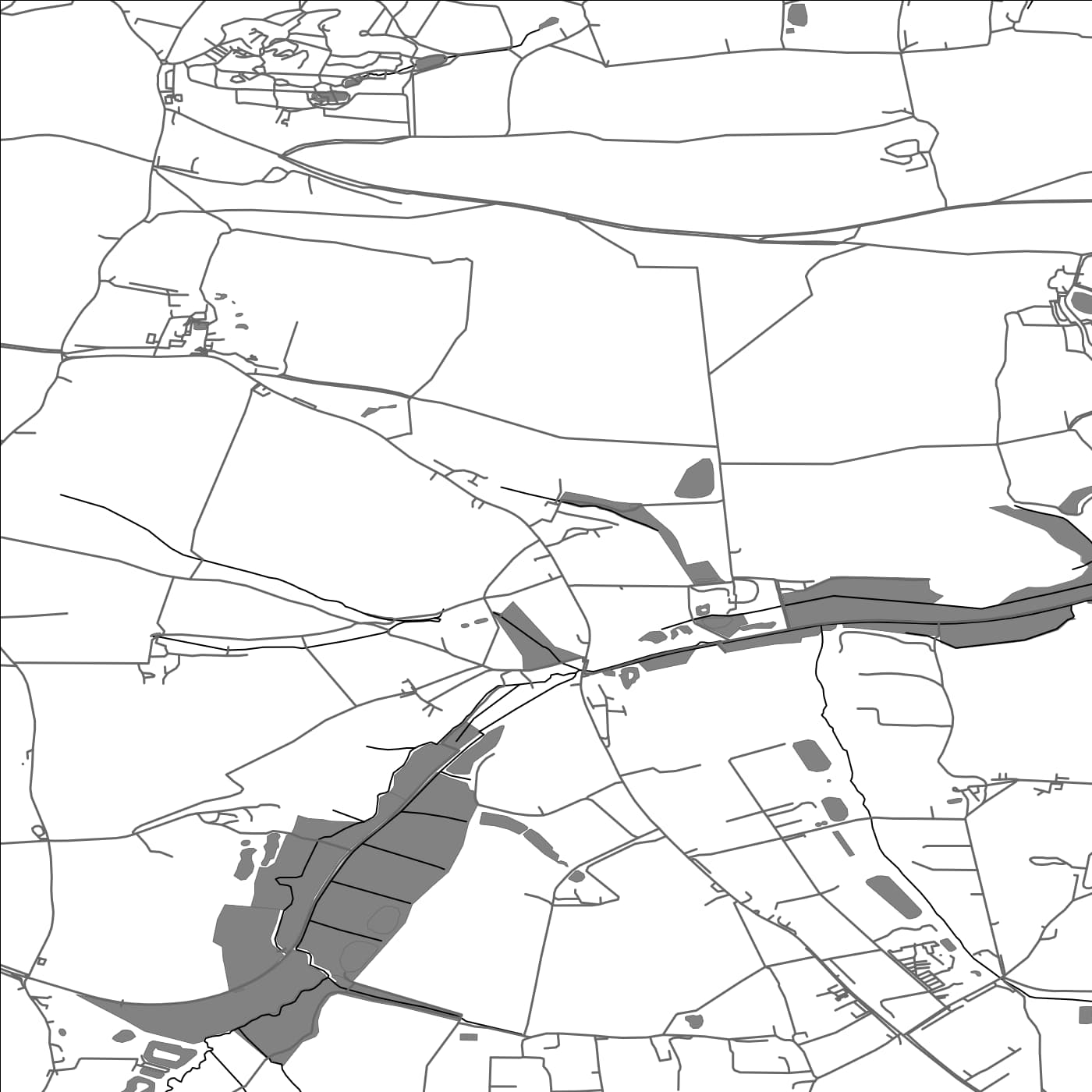 ROAD MAP OF ARRETON, UNITED KINGDOM BY MAPBAKES