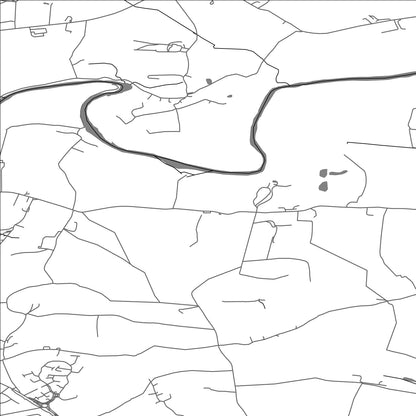 ROAD MAP OF ARTHINGTON, UNITED KINGDOM BY MAPBAKES