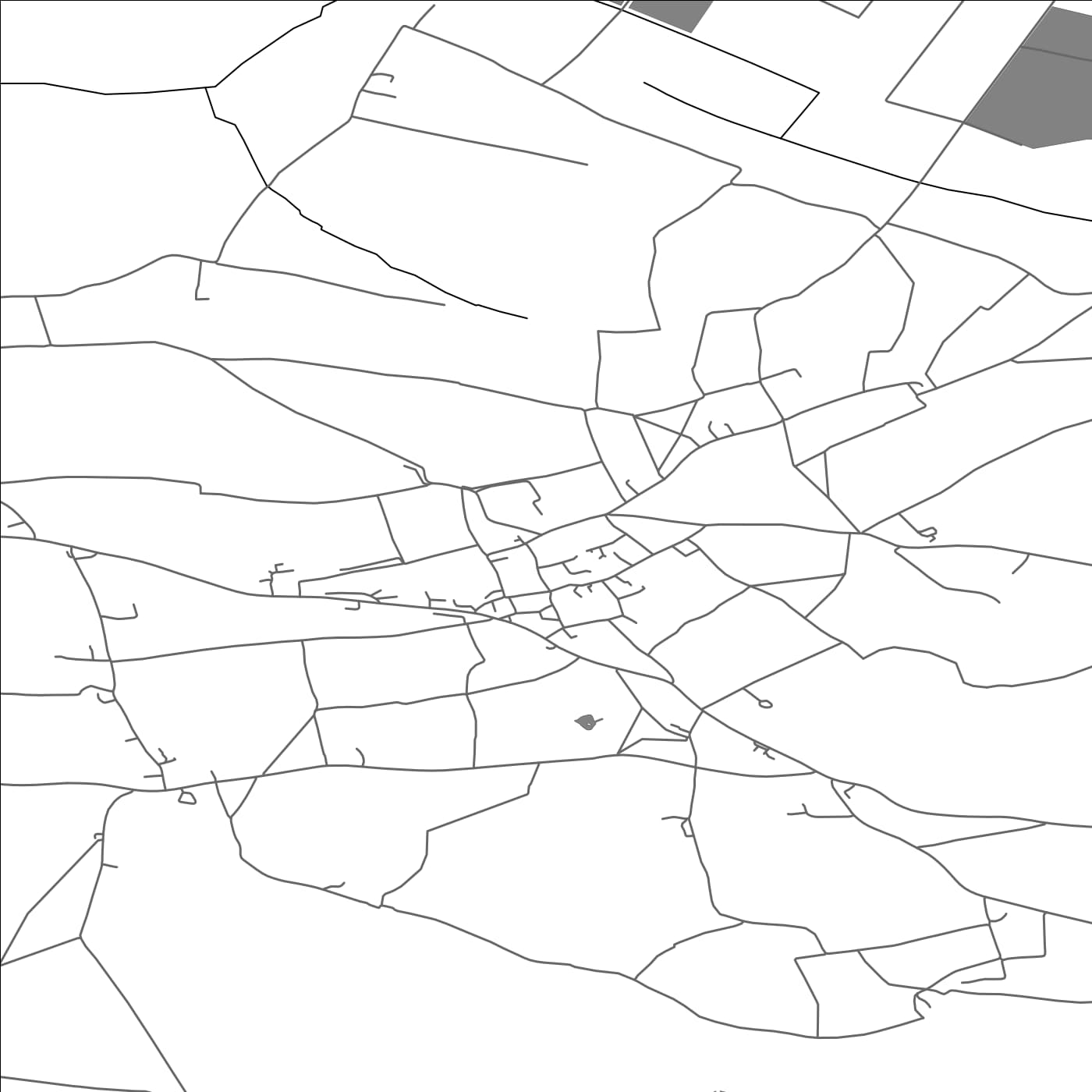 ROAD MAP OF ASHCOTT, UNITED KINGDOM BY MAPBAKES