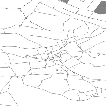 ROAD MAP OF ASHCOTT, UNITED KINGDOM BY MAPBAKES