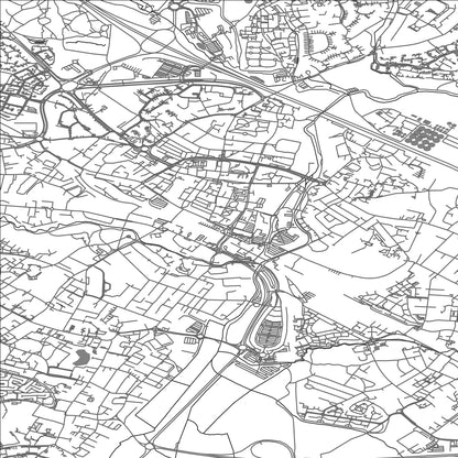 ROAD MAP OF ASHFORD, UNITED KINGDOM BY MAPBAKES