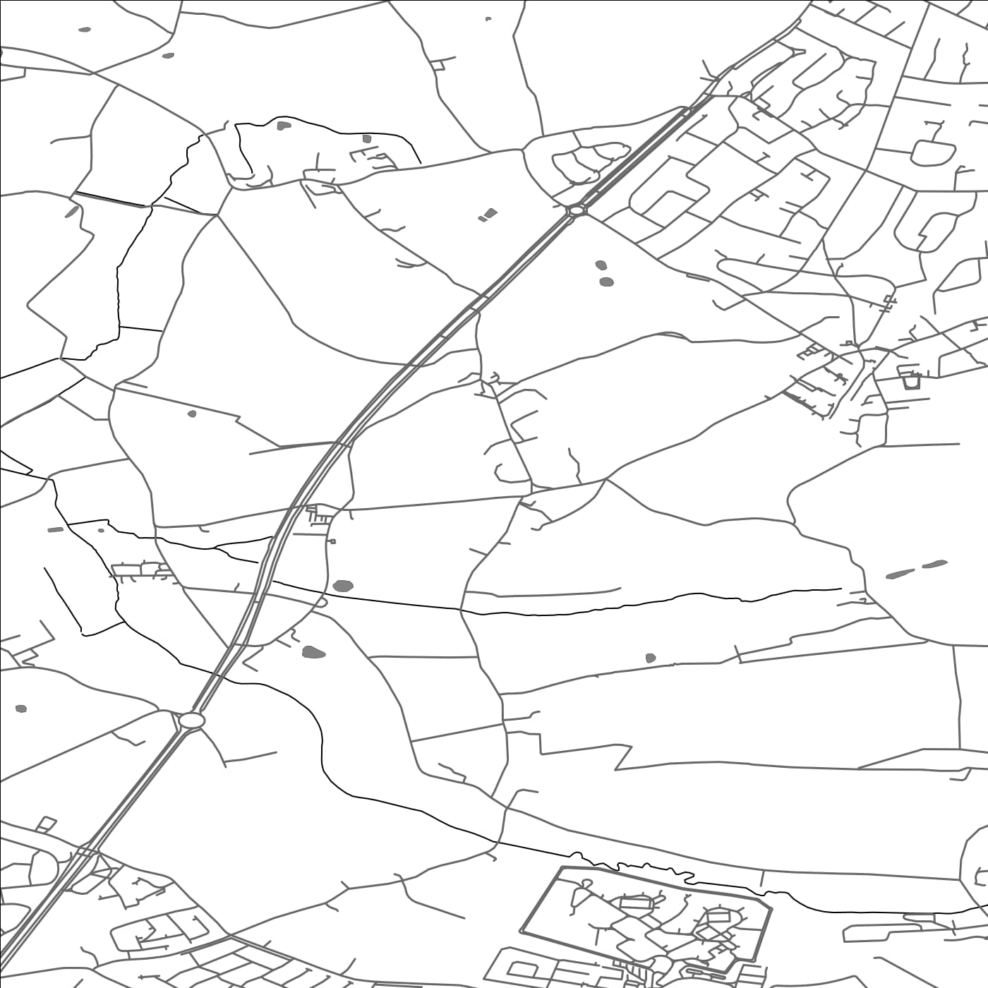 ROAD MAP OF AUGHTON, UNITED KINGDOM BY MAPBAKES