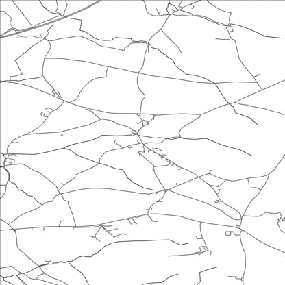 ROAD MAP OF AYLESBEARE, UNITED KINGDOM BY MAPBAKES