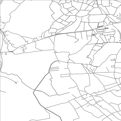 ROAD MAP OF BADGWORTH, UNITED KINGDOM BY MAPBAKES