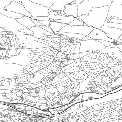 ROAD MAP OF BAILDON, UNITED KINGDOM BY MAPBAKES