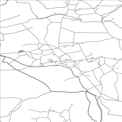 ROAD MAP OF BALTONSBOROUGH, UNITED KINGDOM BY MAPBAKES