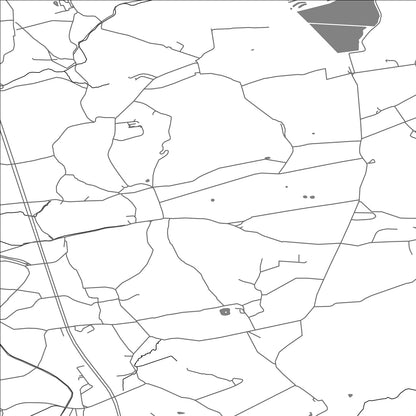 ROAD MAP OF BARNACRE-WITH-BONDS, UNITED KINGDOM BY MAPBAKES