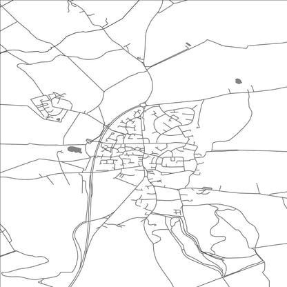 ROAD MAP OF BARTON-LE-CLAY, UNITED KINGDOM BY MAPBAKES