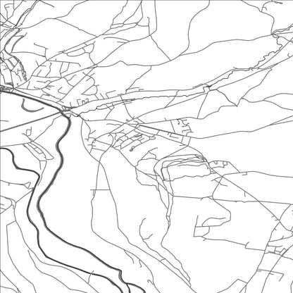 ROAD MAP OF BATHFORD, UNITED KINGDOM BY MAPBAKES