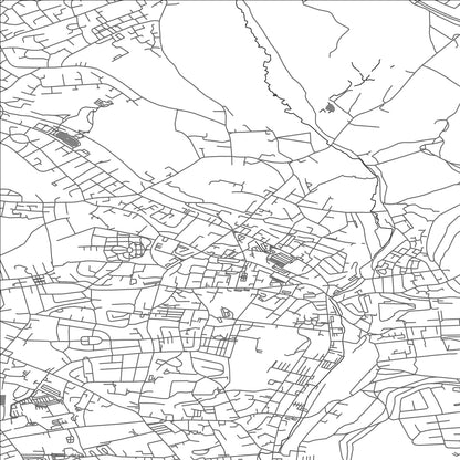 ROAD MAP OF BATLEY, UNITED KINGDOM BY MAPBAKES